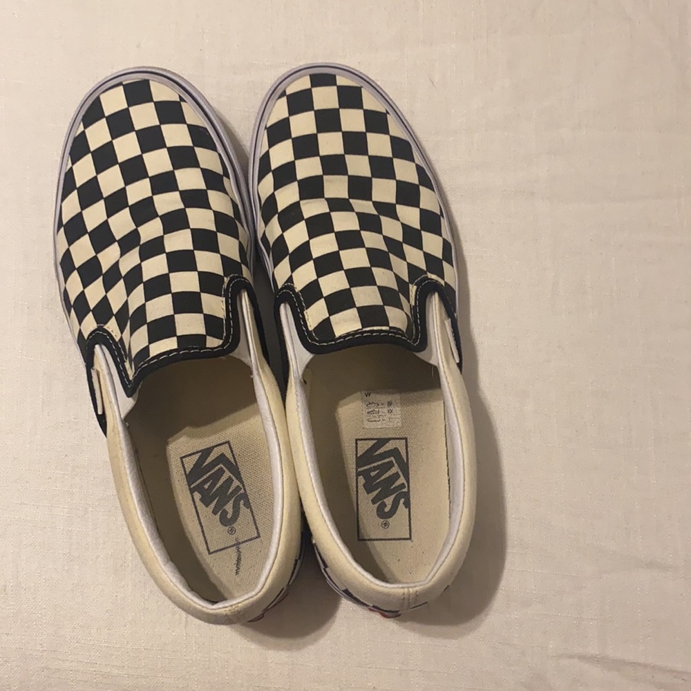 Checkered Vans Size 7 Men’s / 8.5 Women’s